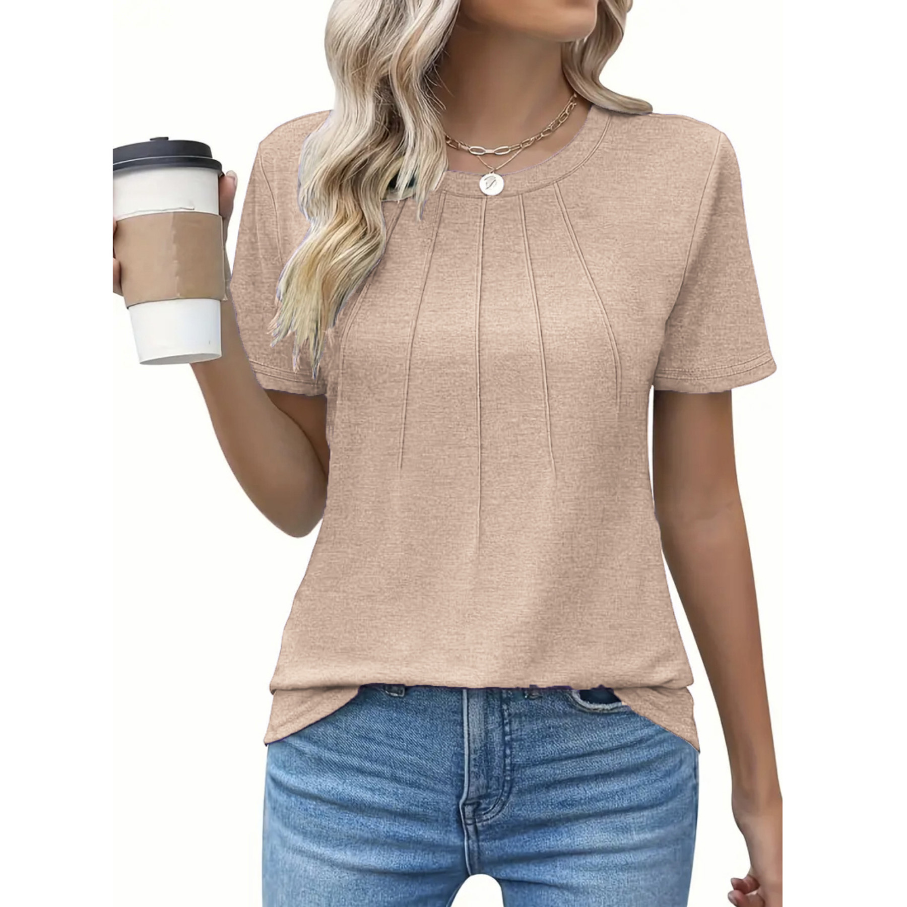 Blouses for Women Short Sleeve Shirts  7