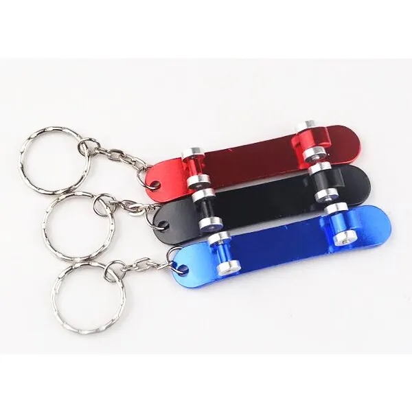 Skateboard Shape Bottle Opener w/ Key Chain 7