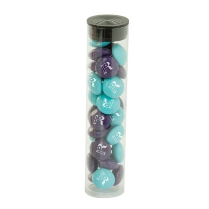 Mini Tube with Imprinted Chocolate Buttons 3
