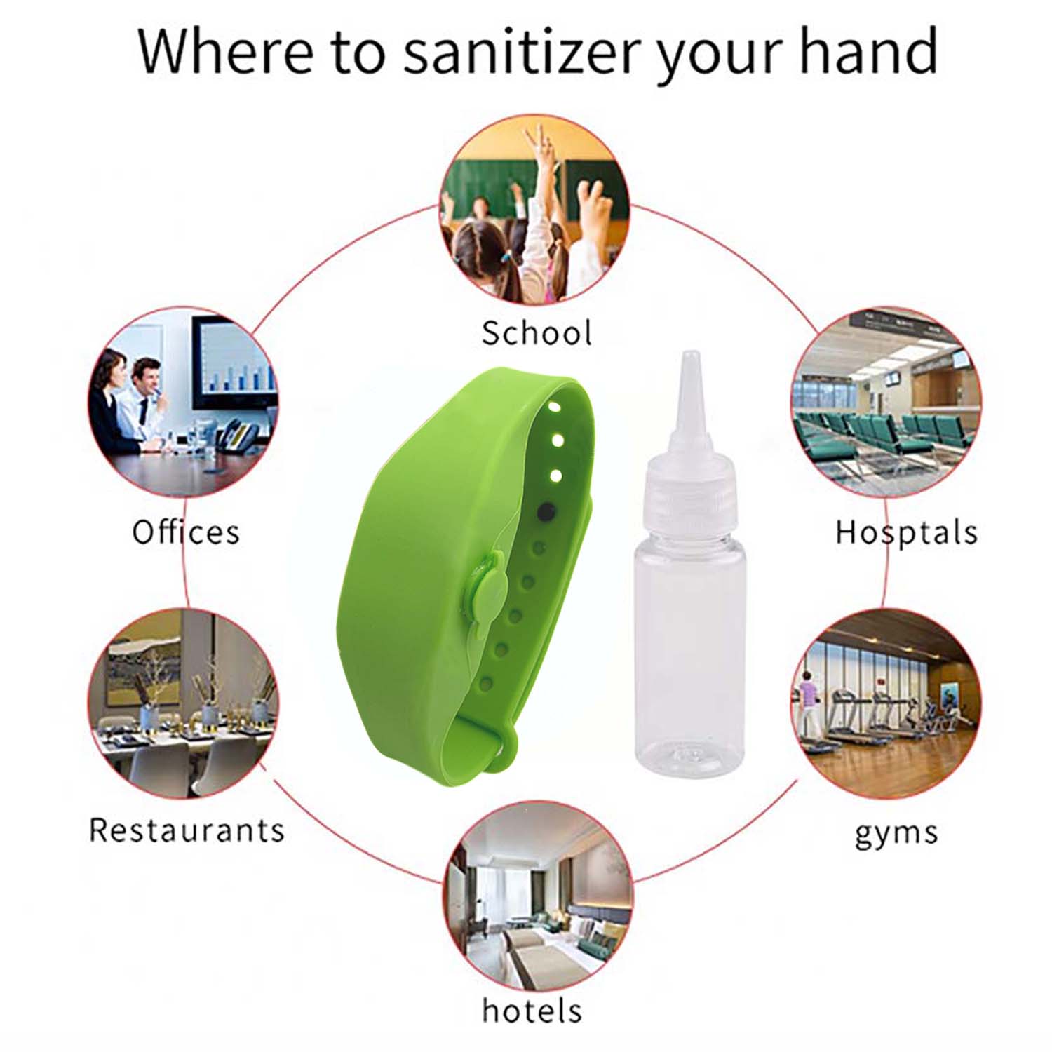 Hand Sanitizer Bracelet 3