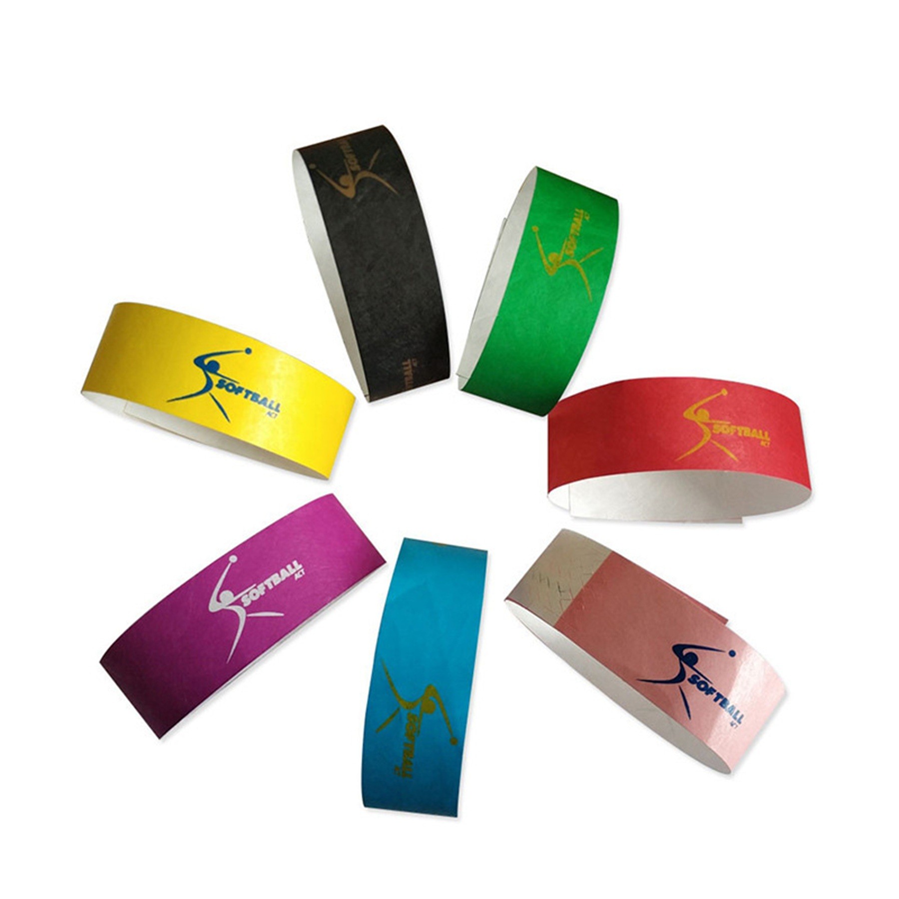 Disposable Paper Bracelet Waterproof Wrist Strap 2