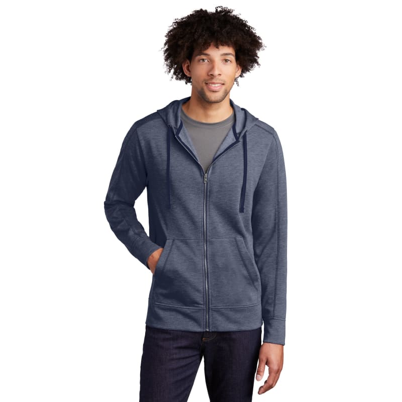 Sport-Tek PosiCharge Tri-Blend Wicking Fleece Full-Zip Hooded Jacket 9