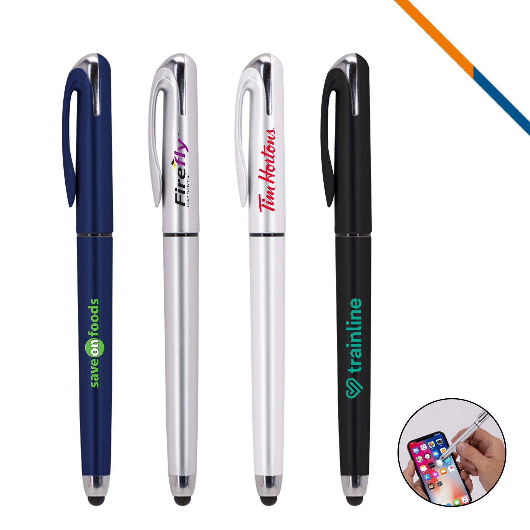 JotPro Recycled Plastic Hybrid Stylus Writing Pen 1