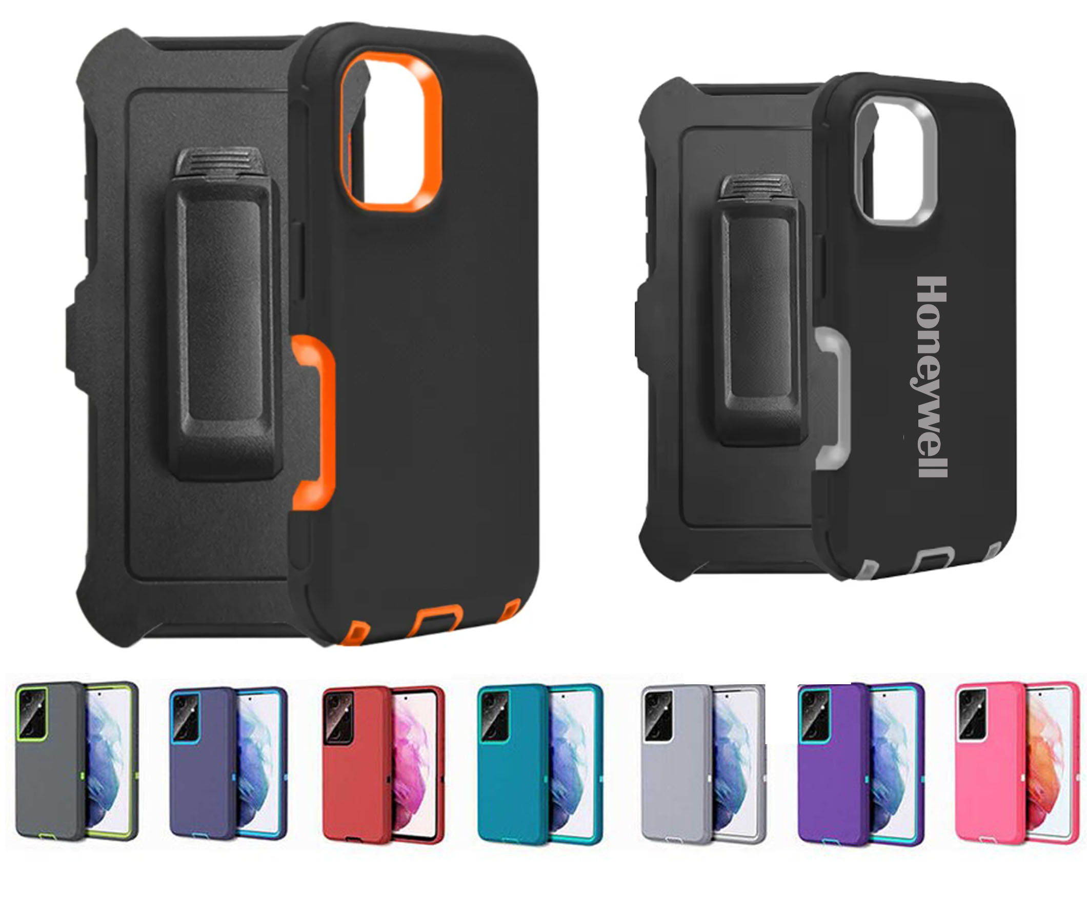 iBank ® Galaxy S25 Ultra Shockproof Case with Belt Clip and a kickstand 1