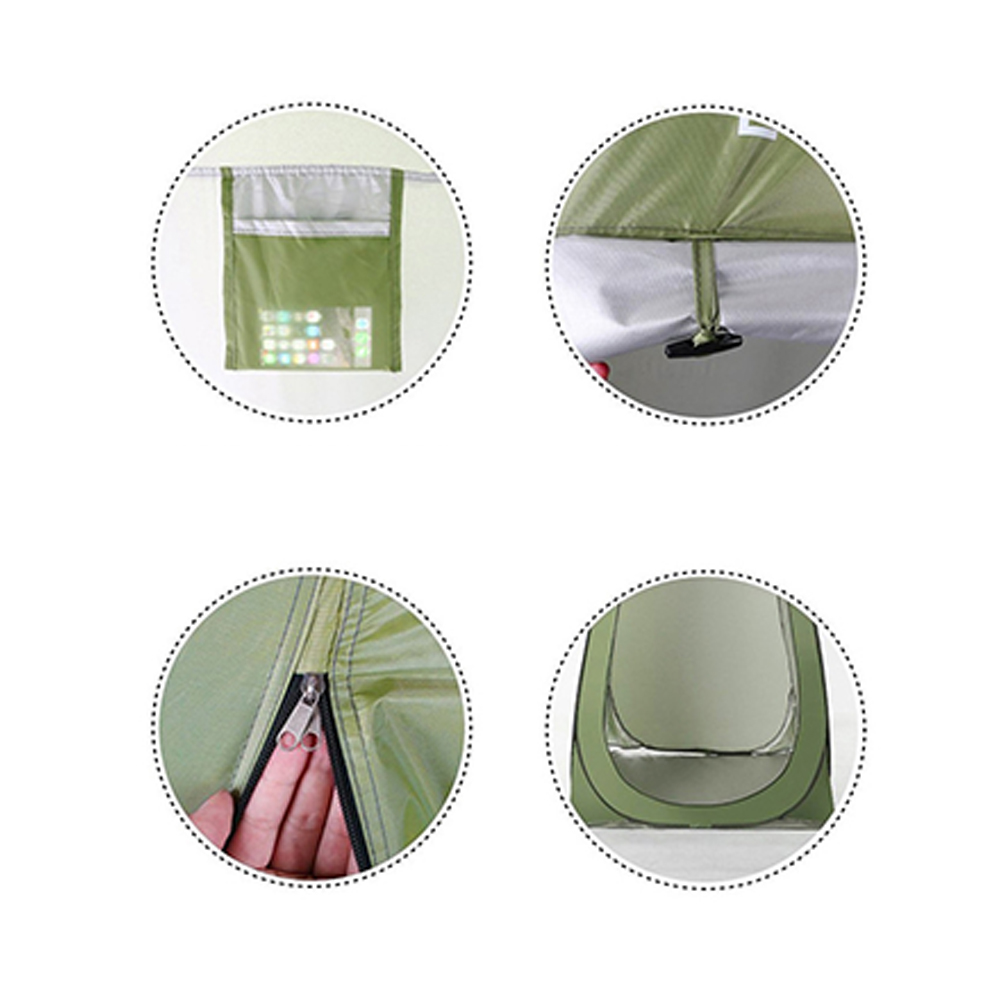 Multifunctional Mobile Camping Shower Tent 14