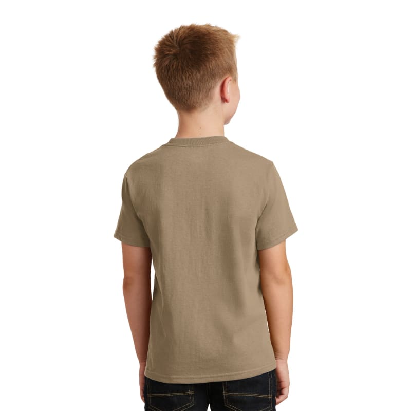 Port & Company - Youth Core Cotton Tee. 136