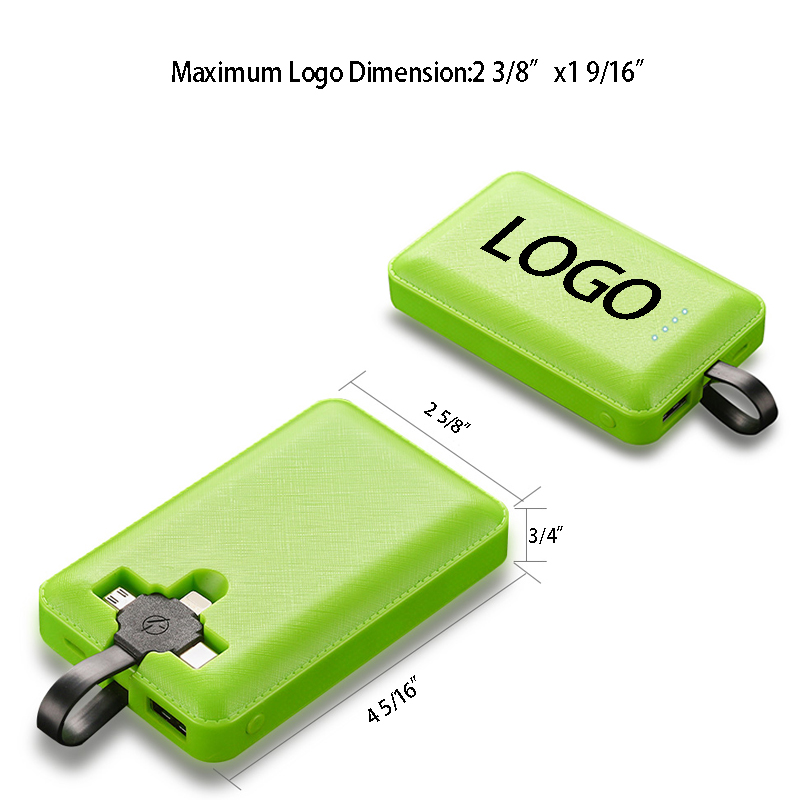 10000mah Power Bank With 3-in-1 Cable 3