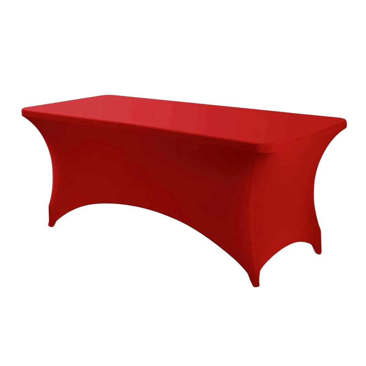 Fitted Polyester Tablecloth for Standard 6 Foot Tables 13