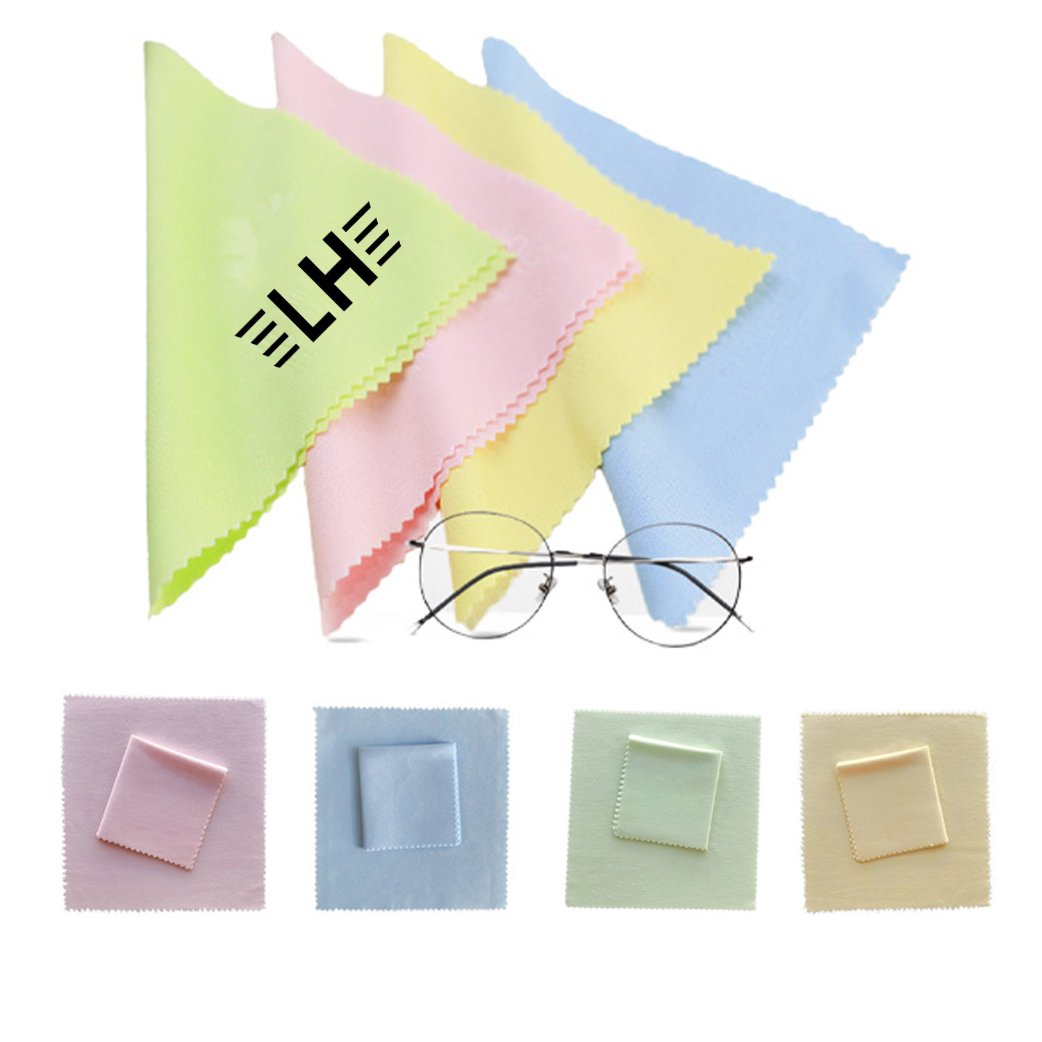 Full-Color Microfiber Cleaning Cloth with Clear Case 5