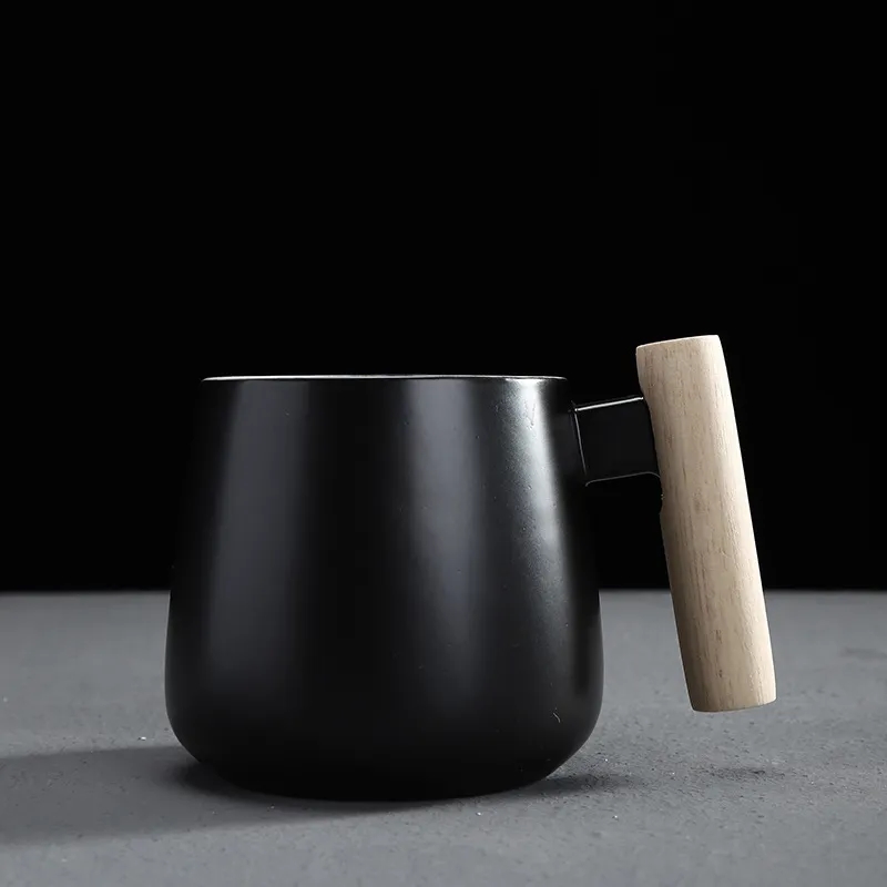 Wood Handle Mug 2