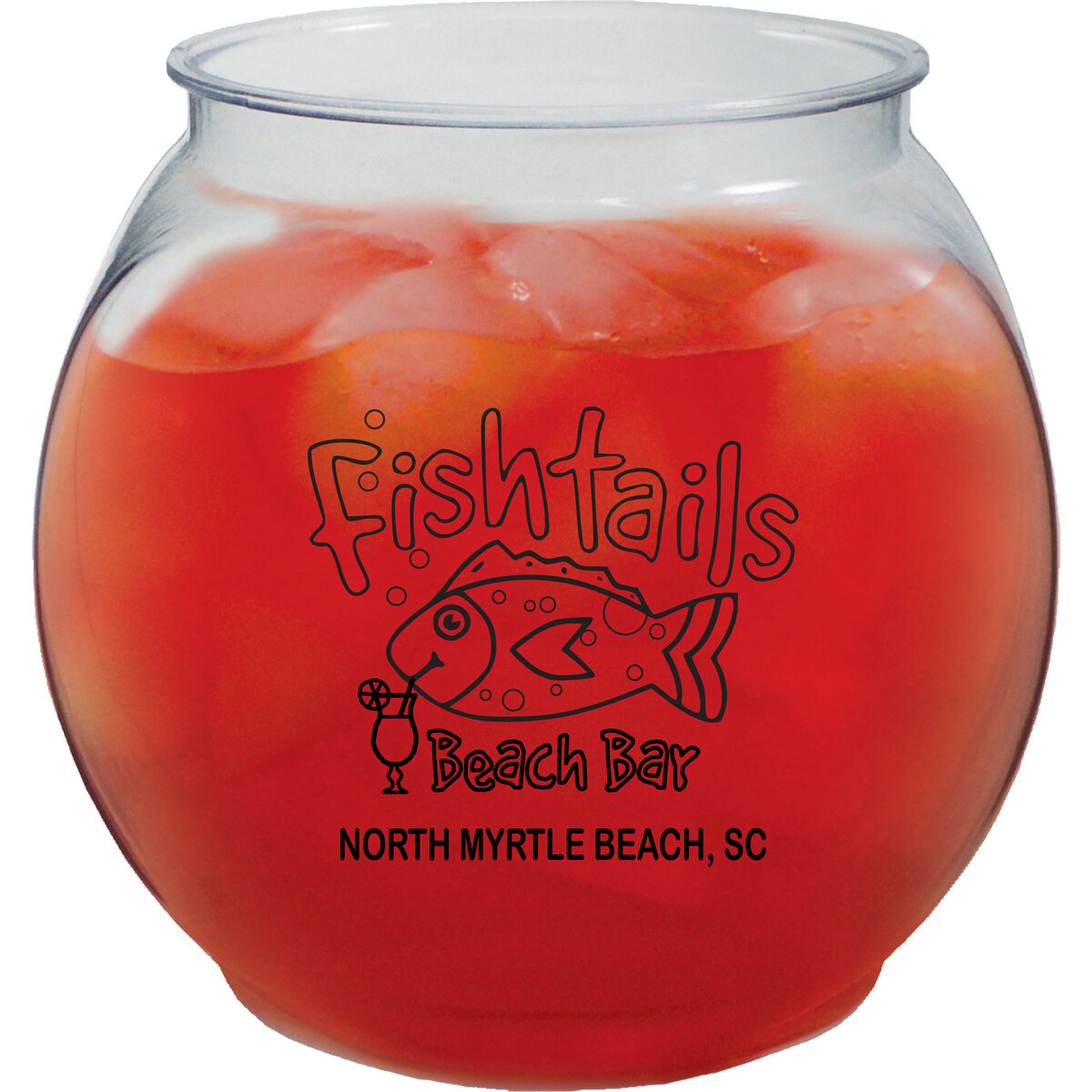 20oz Break Resistant PVC Cocktail Fishbowl