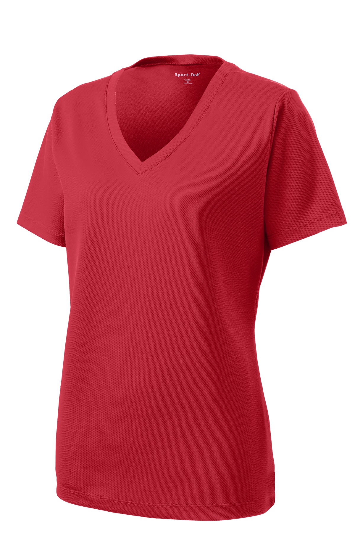Sport-Tek Women's PosiCharge RacerMesh V-Neck Tee. LST340 30