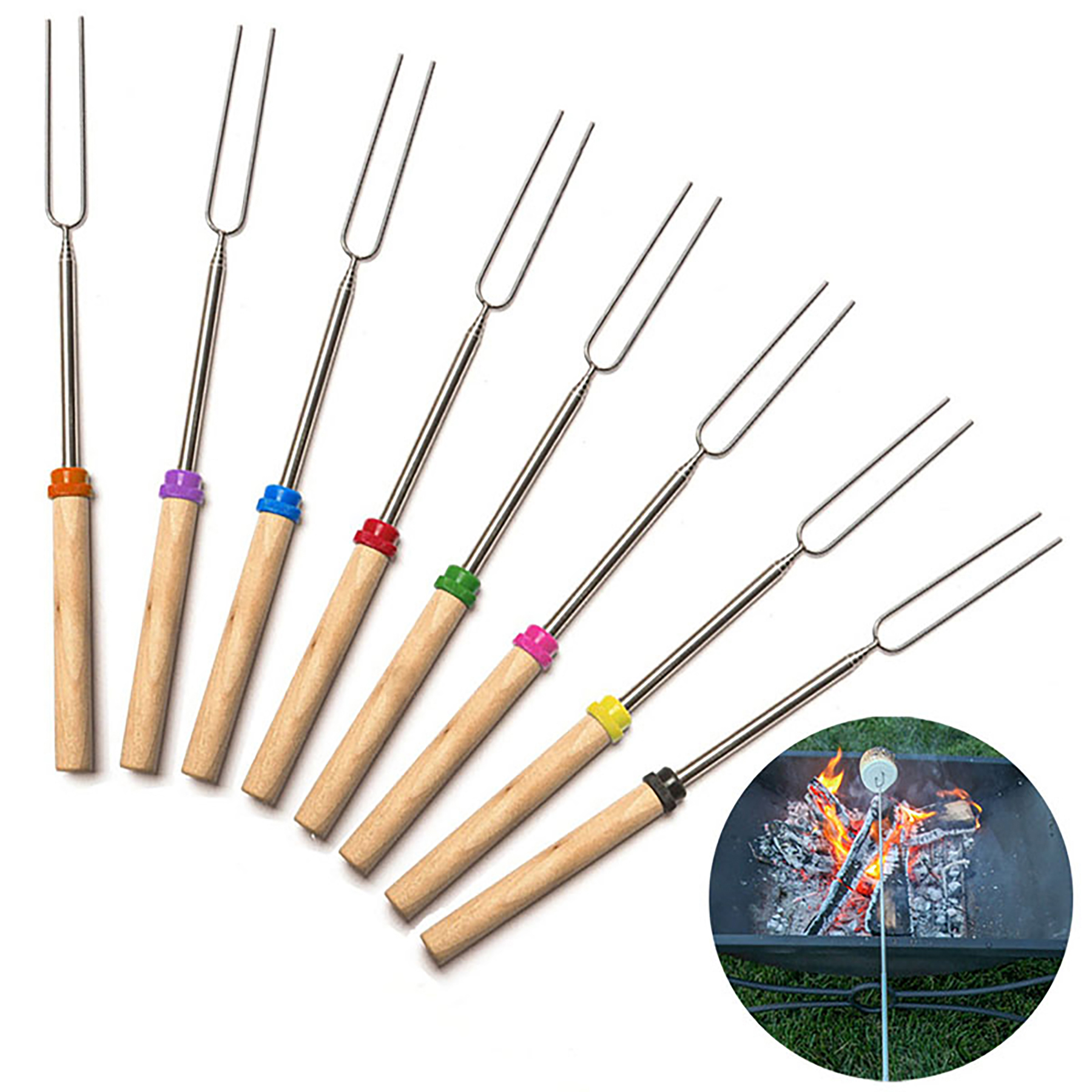 Telescoping Roasting Fork 3