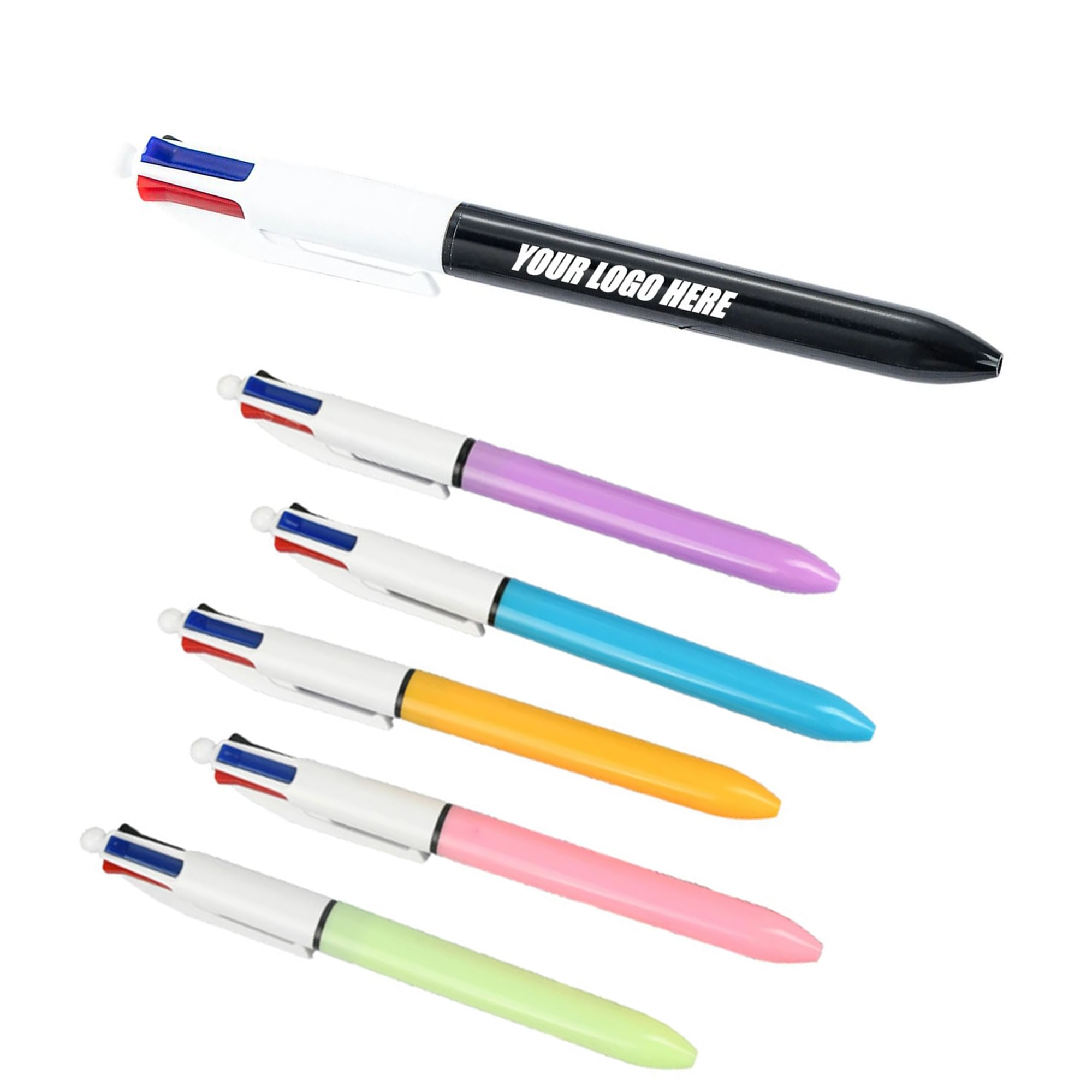 MOQ25 4 In 1 Retractable Ballpoint Pen 1