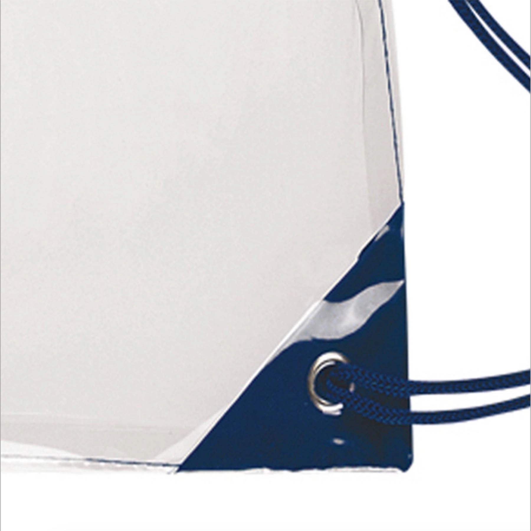 Clear Vinyl Drawstring Backpack Bag 2
