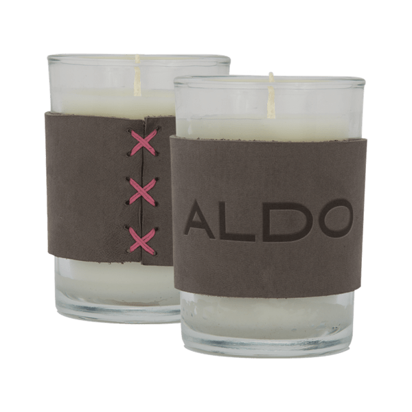 Harper 8 oz. Leather Wrapped Candle 22