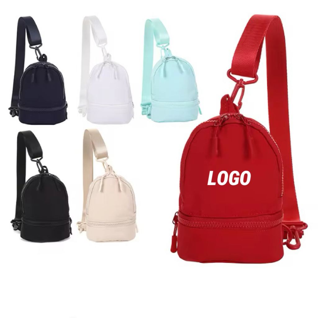 MOQ 10 pcs Nylon Chest Bag 3
