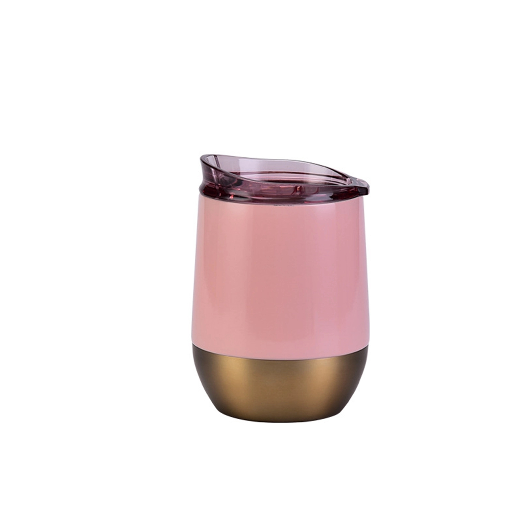 12 Oz. Stainless Steel Double Wall Coffee Cup with Lid 10