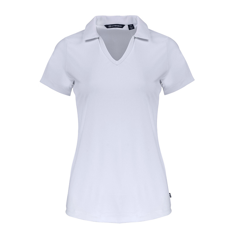 Cutter & Buck Ladies Daybreak Eco Recycled V-Neck Polo 6