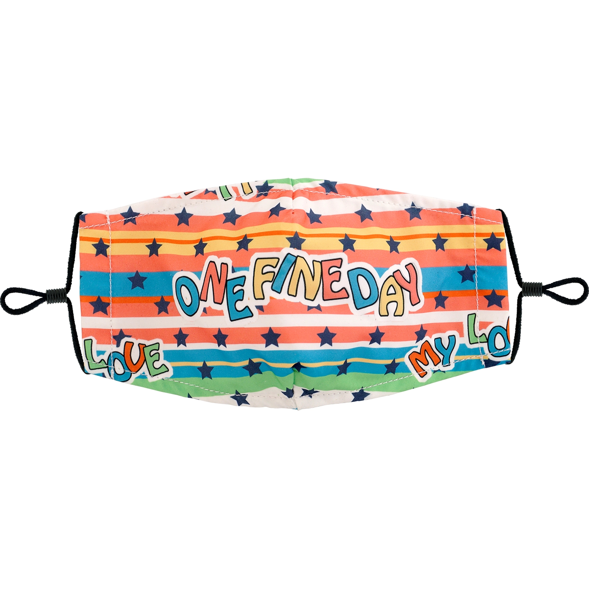 Smooth Full Color Fabric Face Mask 8