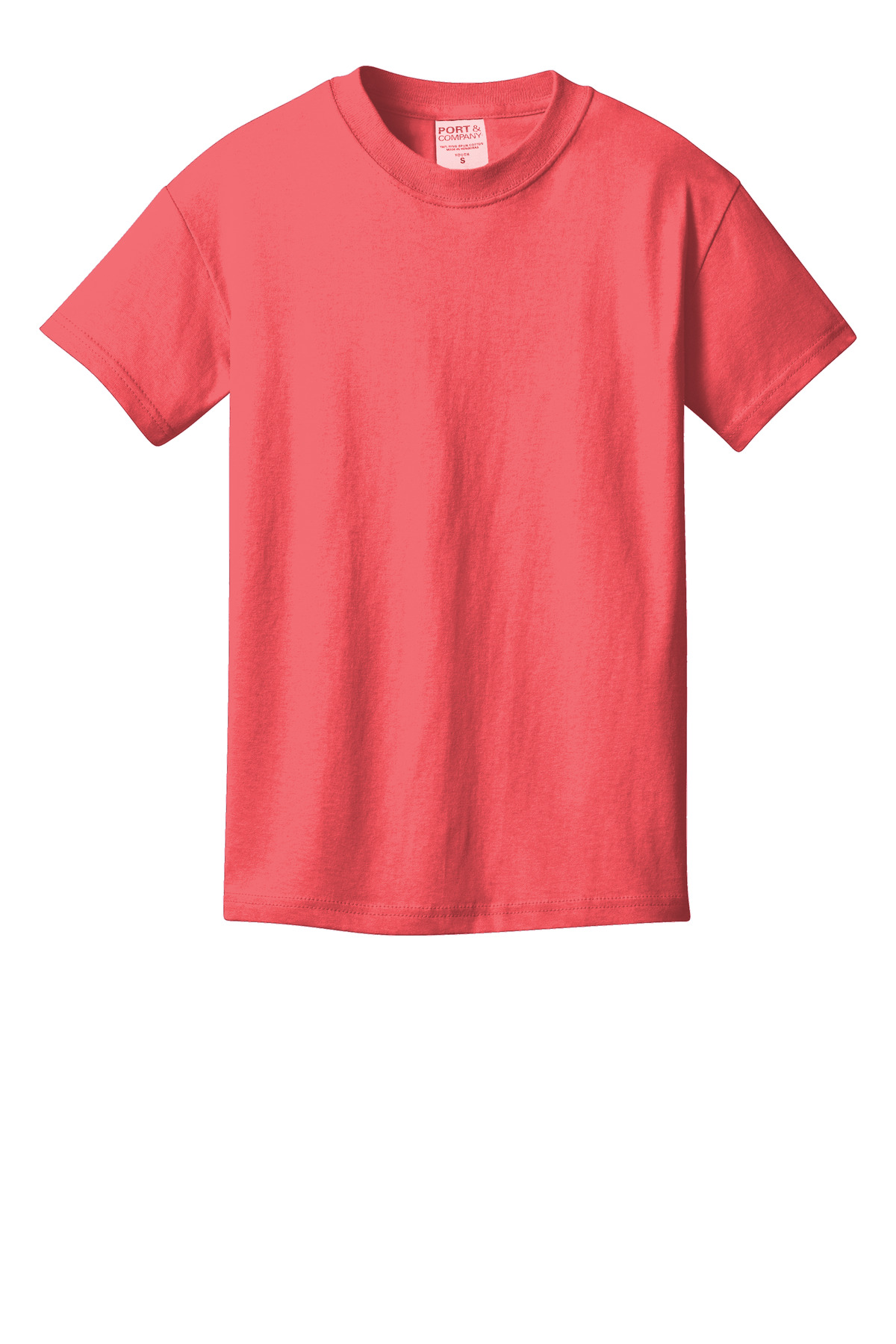 Port & Co Youth Beach Wash Garment-Dyed Tee. PC099Y 118