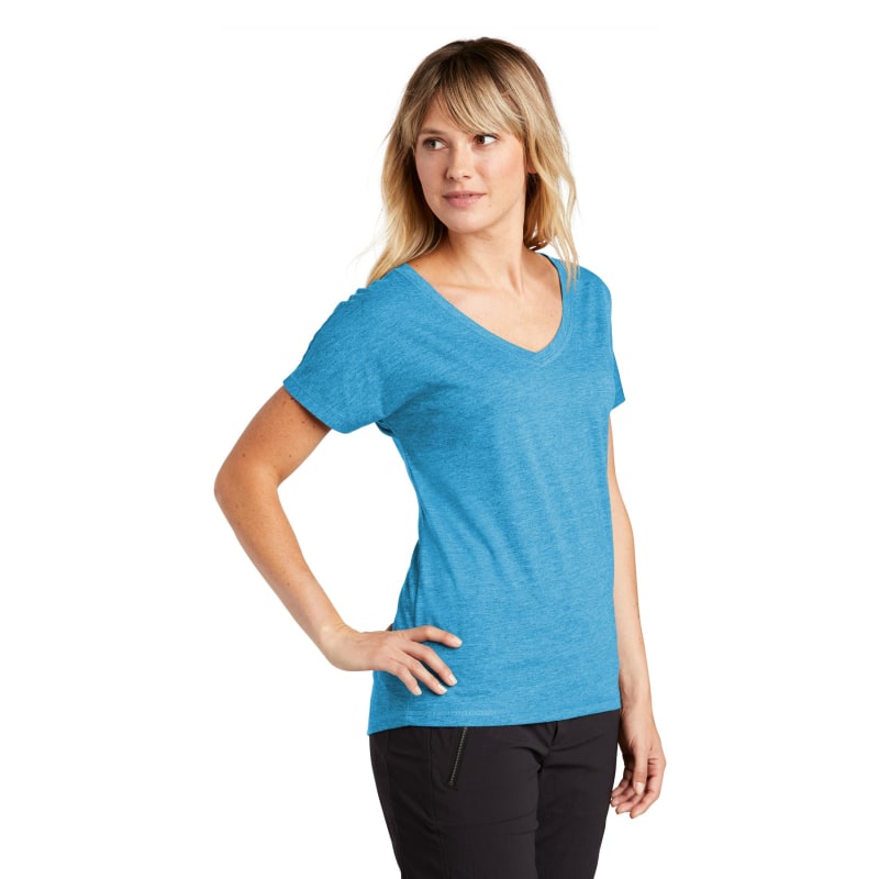 Sport-Tek Women's PosiCharge Tri-Blend Wicking Dolman Tee. 7