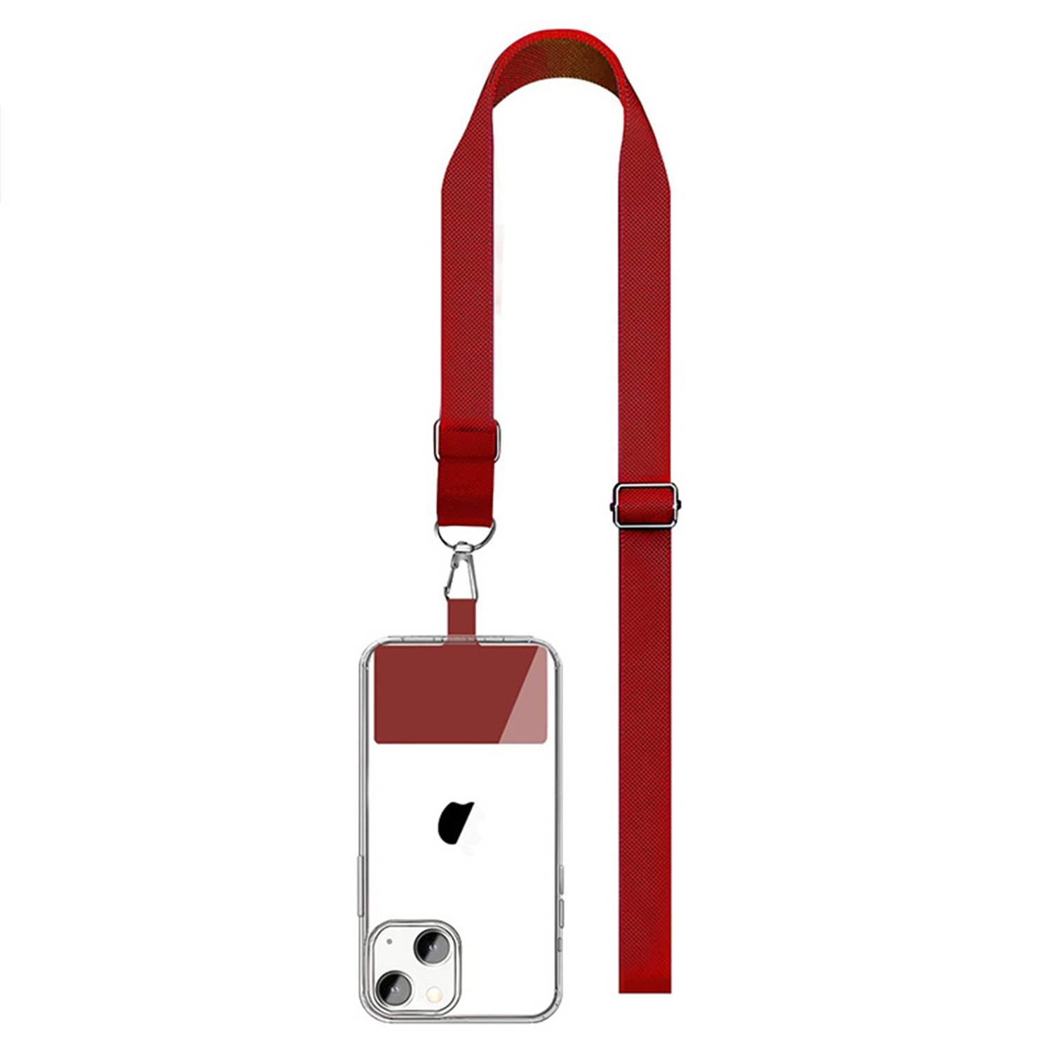Cell phone case card lanyard wider retractable 6