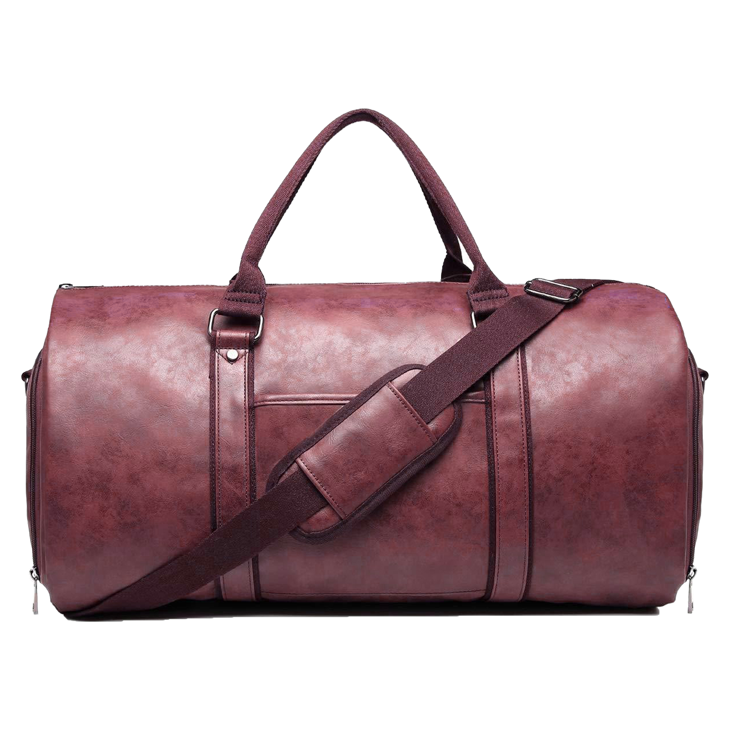 Pu Men'S Travel Compartment Luggage Bag 2