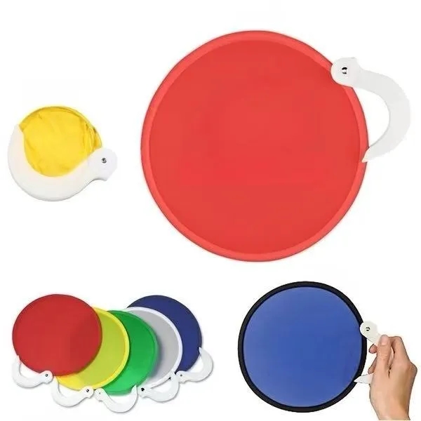 Custom Round Twist Hand Fans 4