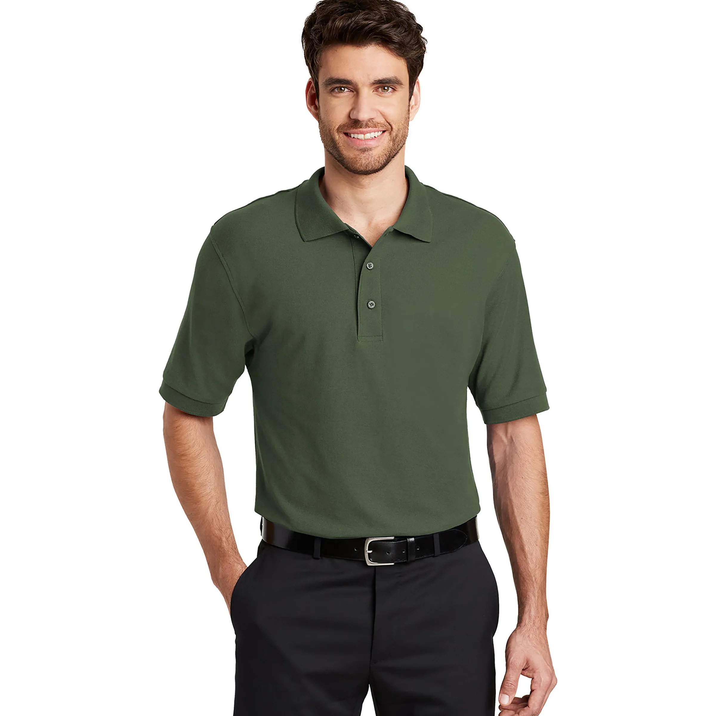 PORT AUTHORITY(R) SILK TOUCH(TM) POLO 42