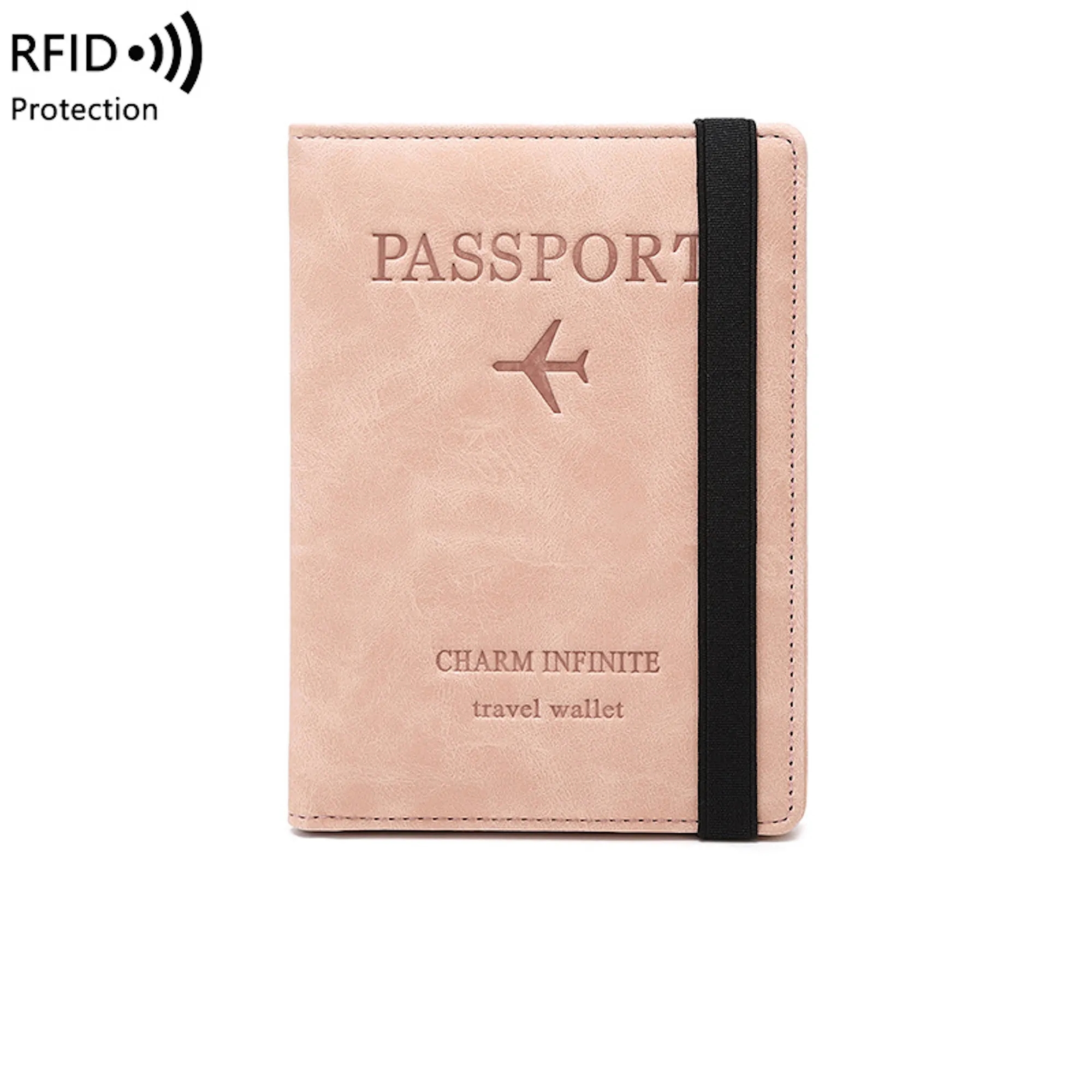 RFID Blocking Travel Passport Holder Cover Slim Id Card Case 5