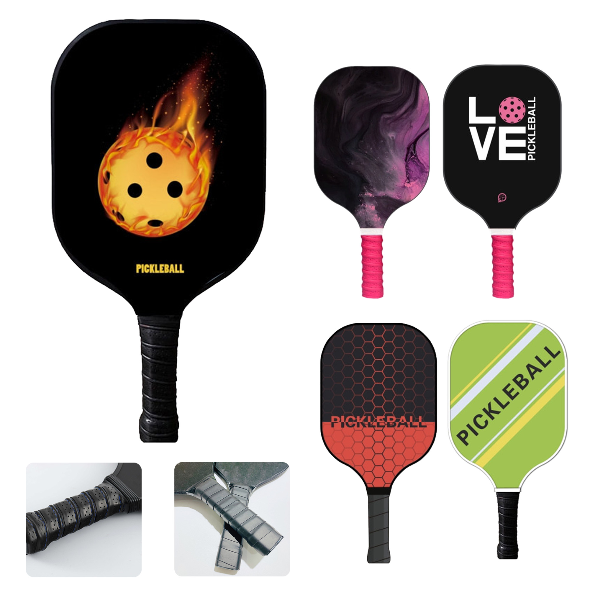 Custom Fiberglass Pickleball Paddle 2