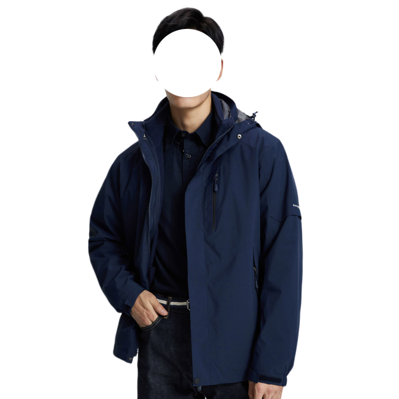 Waterproof Detachable 2-layer Hiking Jacket & Outdoor Coat 13