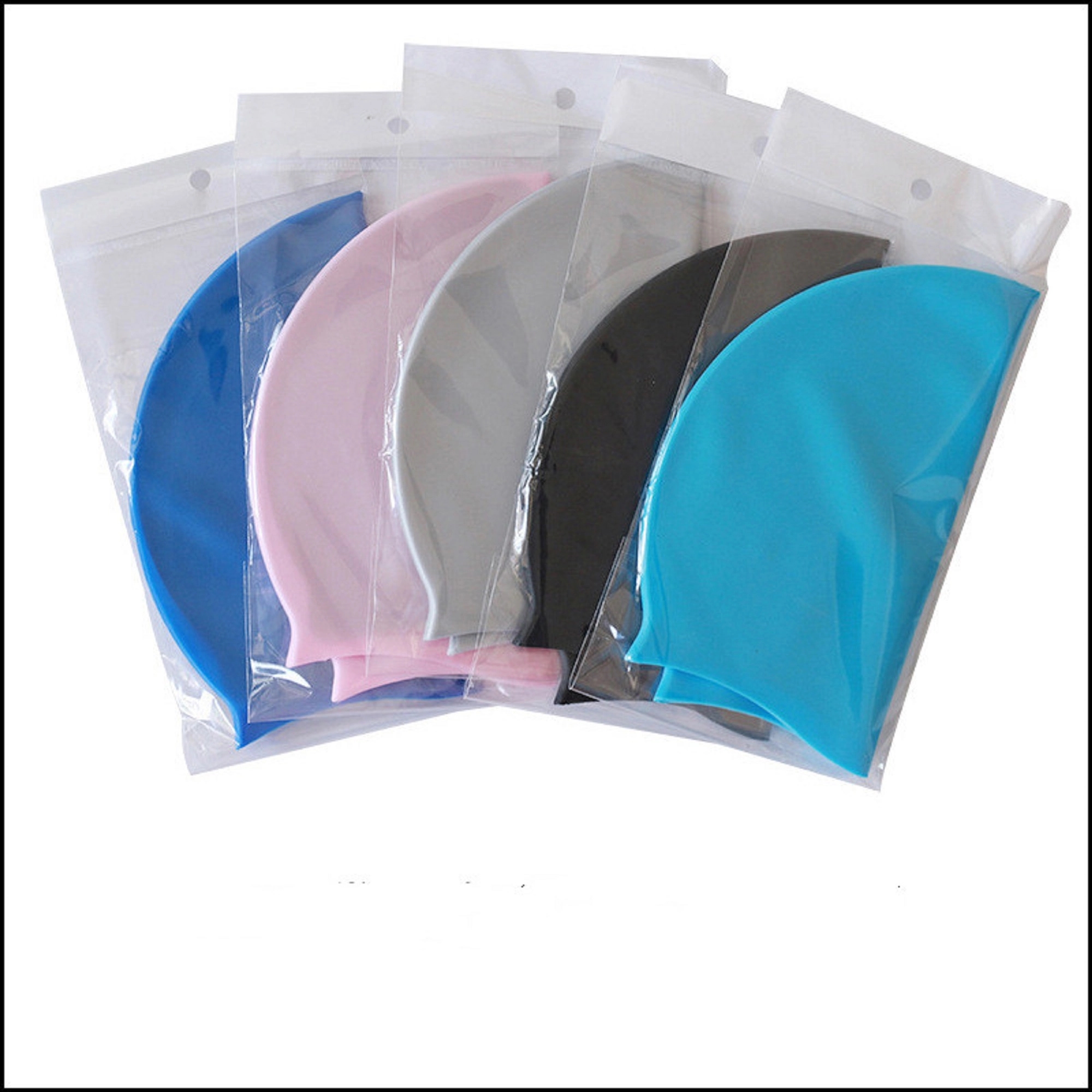 Waterproof Silicone Swim Cap 2