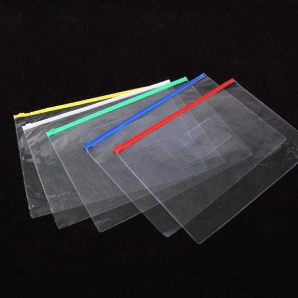 Clear Vinly PVC File Zipper Bag 5