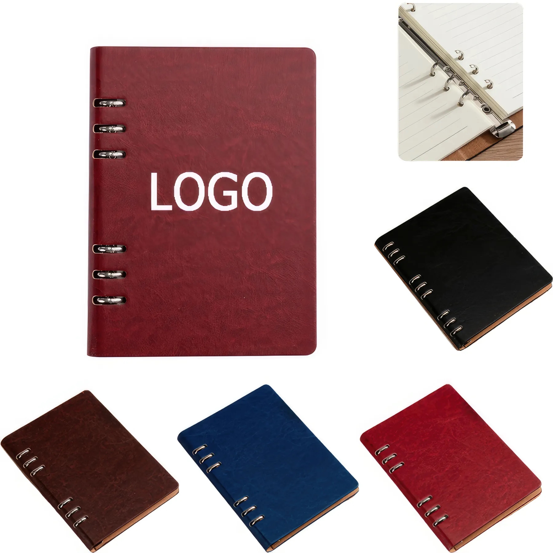 A5 Loose Leaf Business Notebook 2
