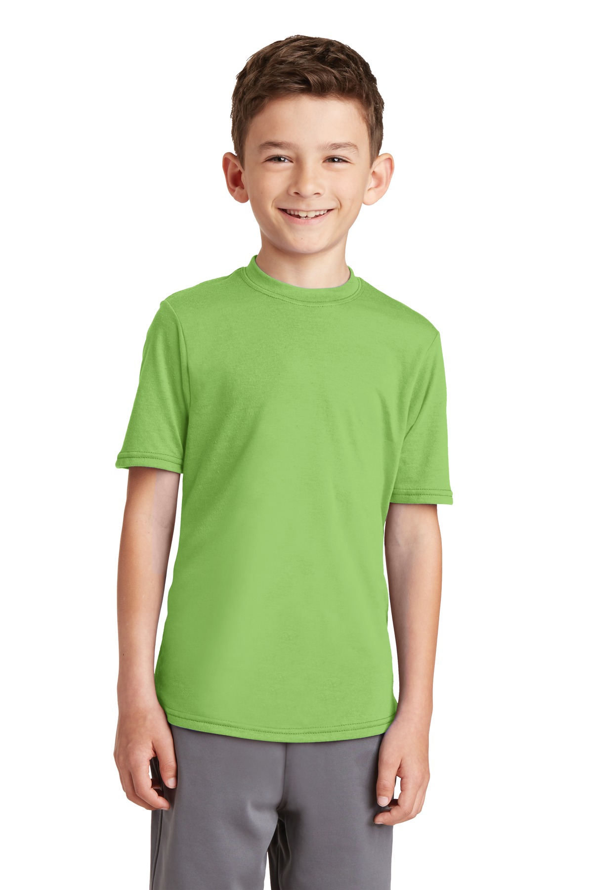 Port & Co Youth Performance Blend Tee. PC381Y 11