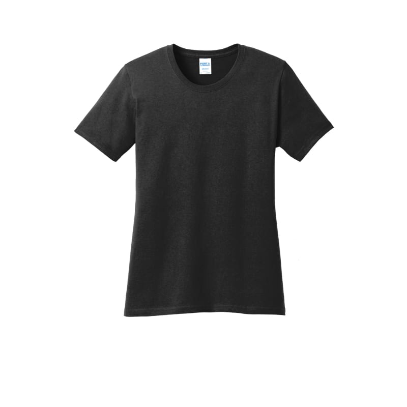 Port & Company Women's Core Cotton Tee. 9