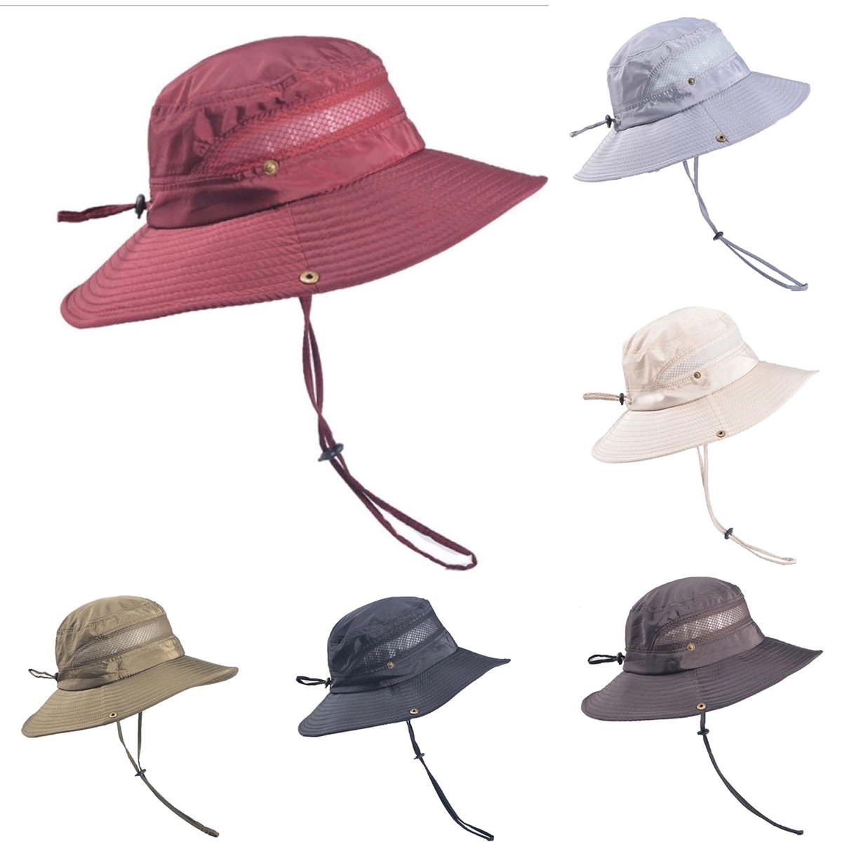 Outdoor Upf 50+ Boonie Hat Summer Sun Caps 2