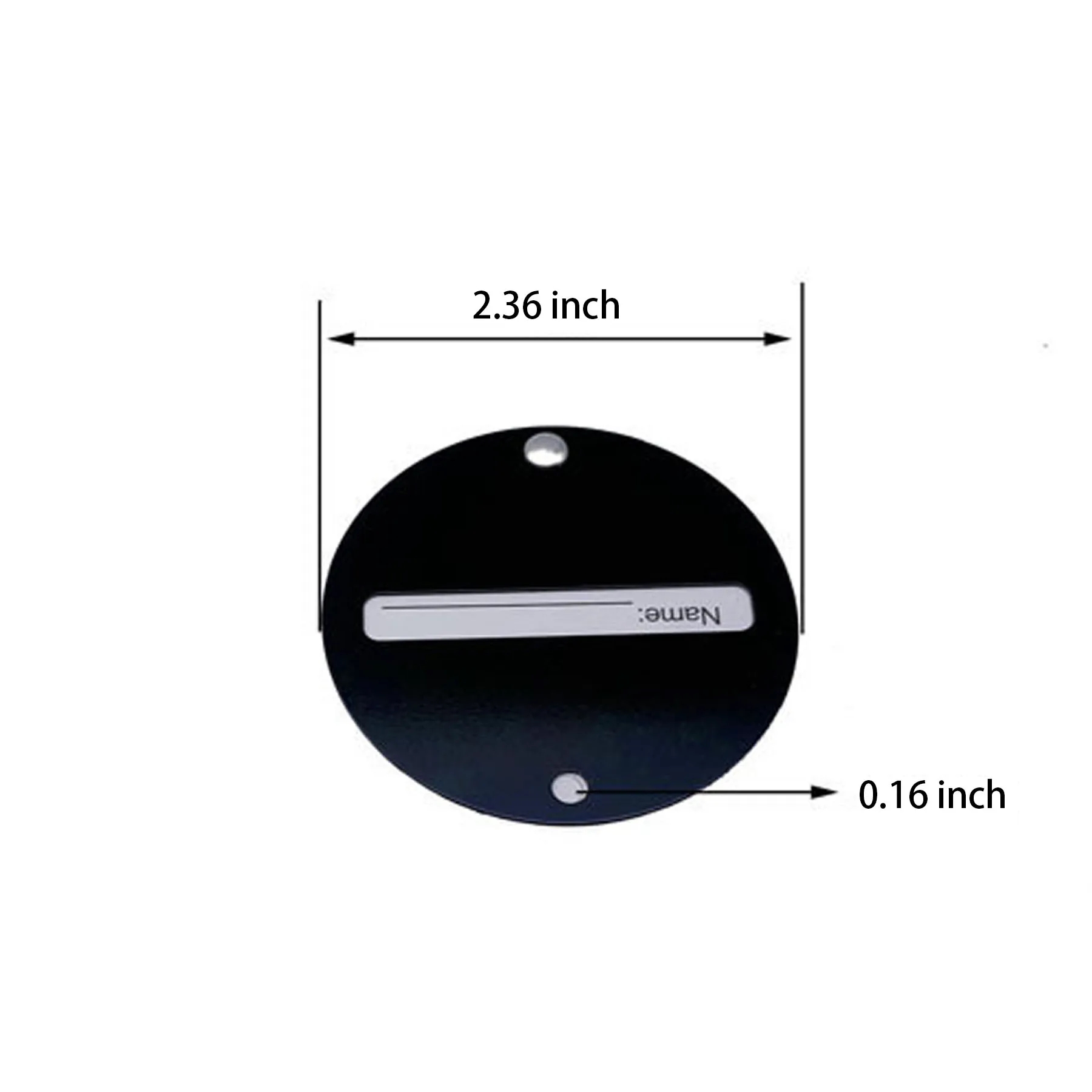 Metal Luggage Tag 2
