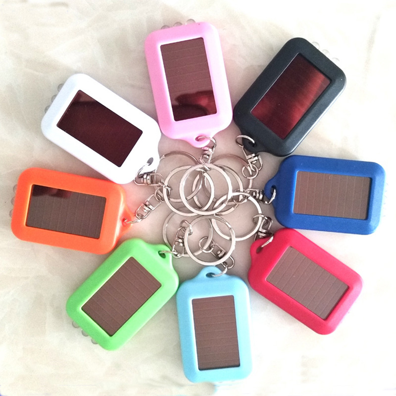 Solar Energy Power Keychain Lamp Light 2