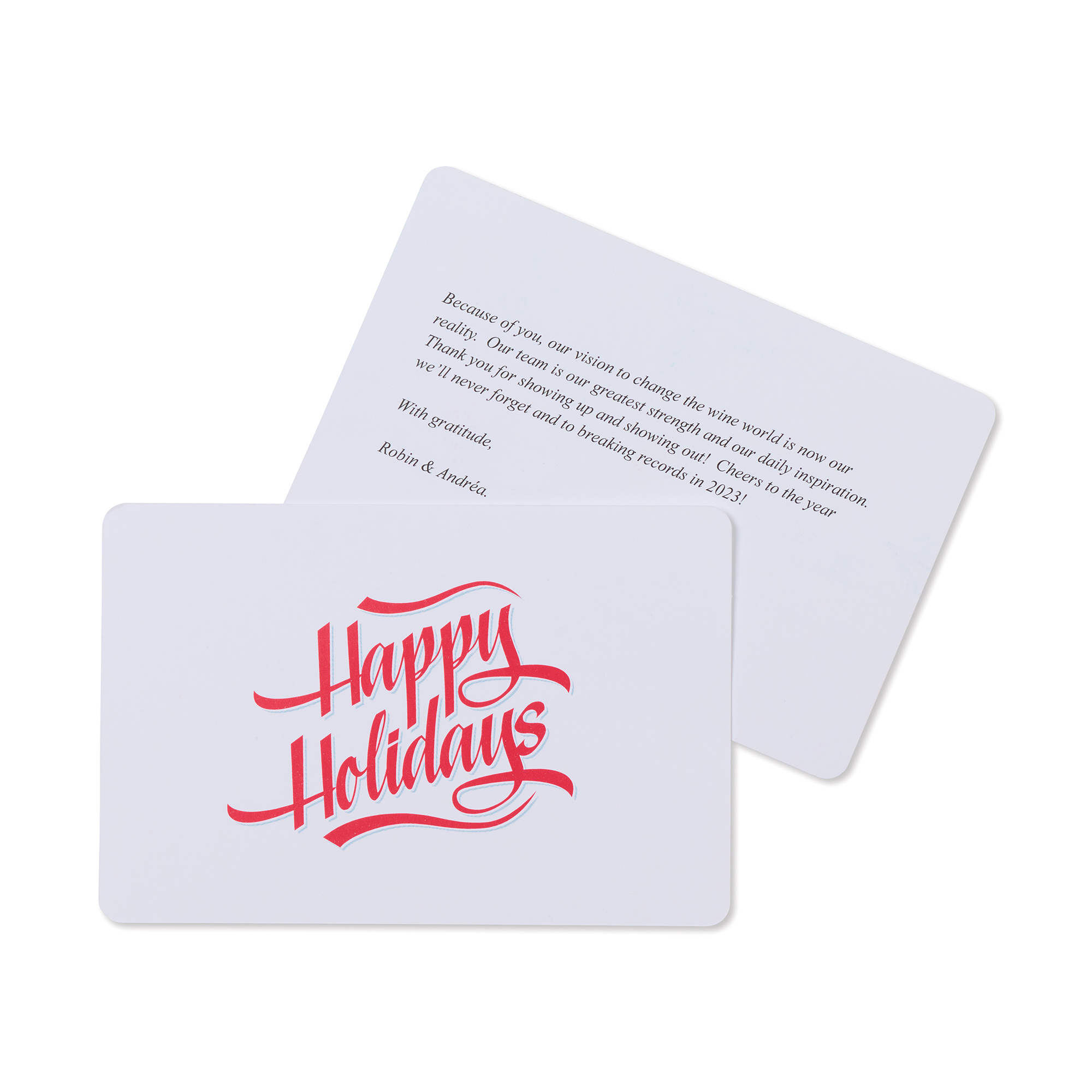 Happy Holidays Greeting Card 2