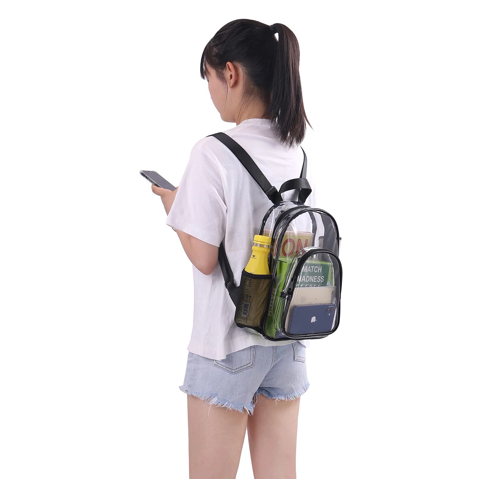 Small Clear Backpack 7