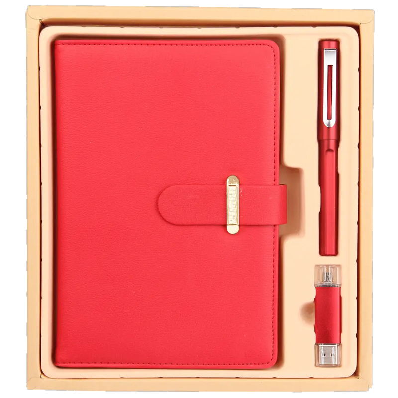 Execuset: The Ultimate Corporate Gift Collection"-A5 Leatherette Padfolio And 8Gb Usb Flash Disk 10