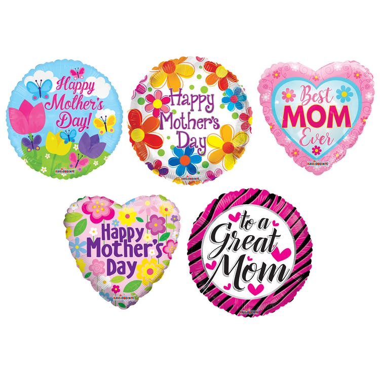 Mother's Day Balloons - Mylar 18" 1