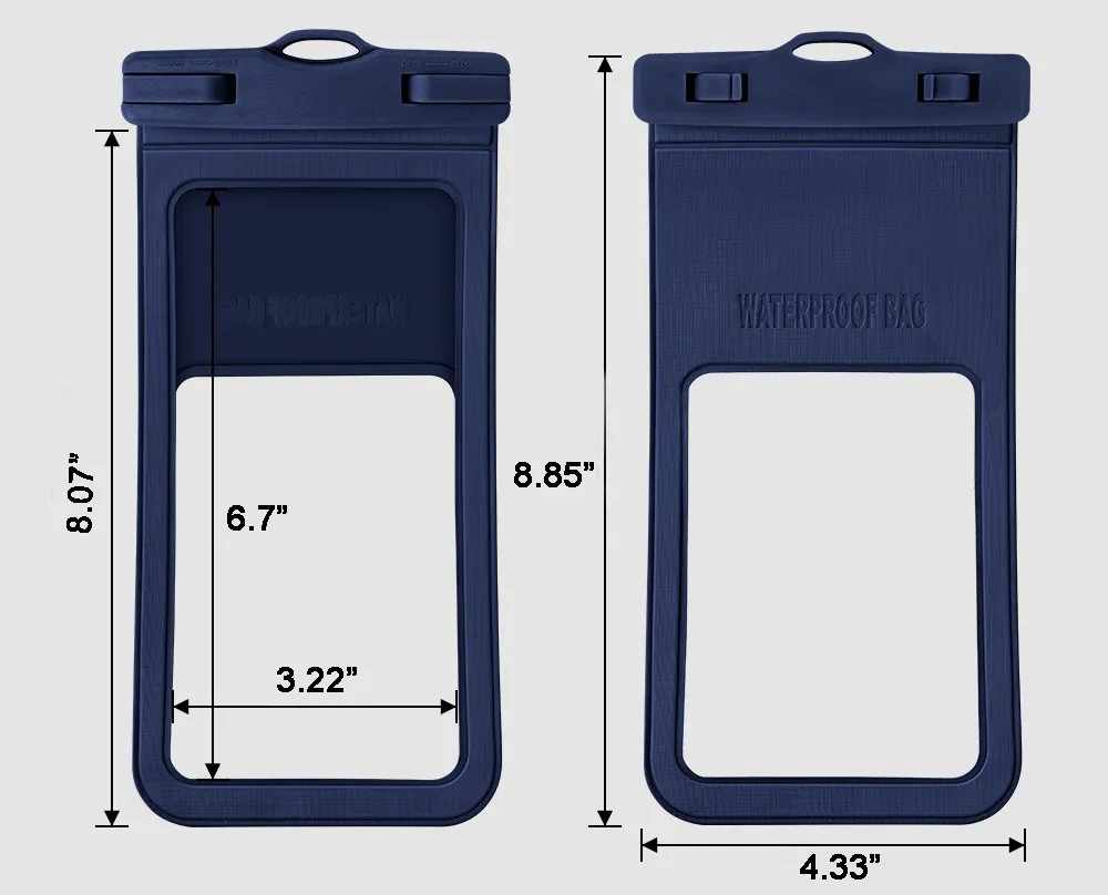 Transparent Waterproof Phone Pouch 2