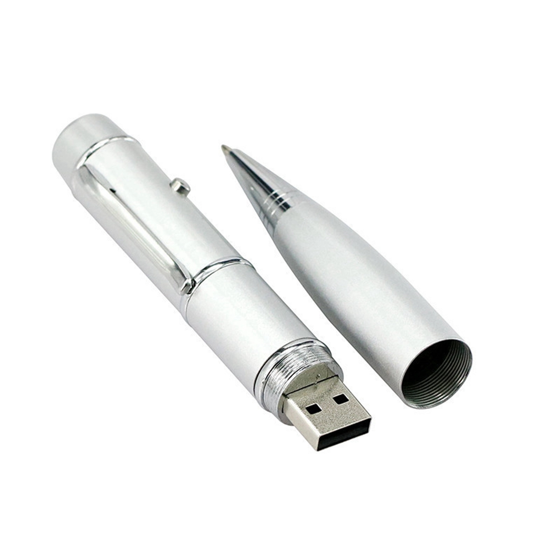 Flash Drive Ball Point Pen with Laser Light 5