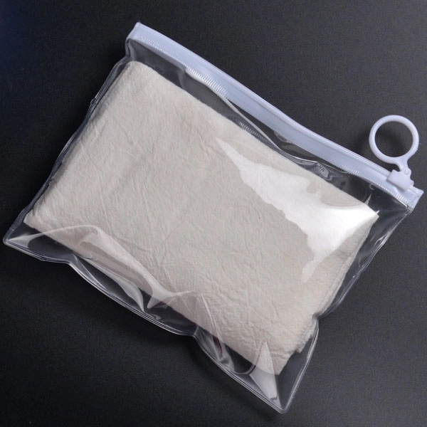 PVC Beach Towel Bag With Key Ring 2