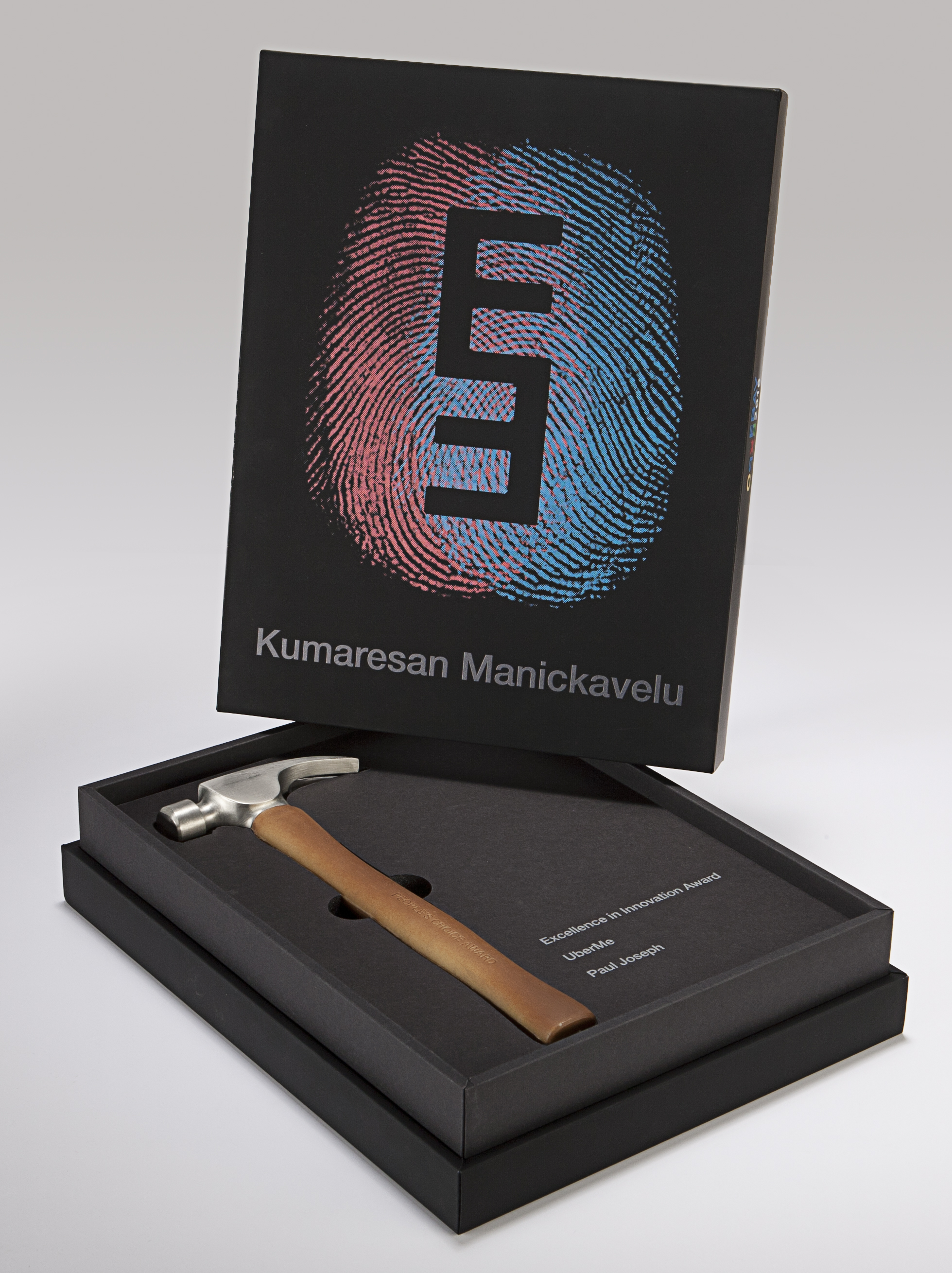 Custom Printed Full Color 2-Piece Soft Touch Luxury Gift Box - 7x7x2 5