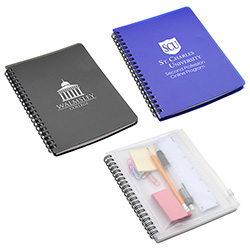 Hardcover Notebook with Pouch 16